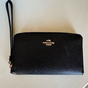 Small Coach Black Wallet